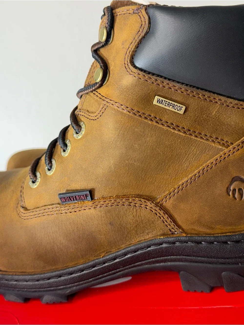 Wolverine Durbin 6” Waterproof Steel Toe Boots Men’s 10M